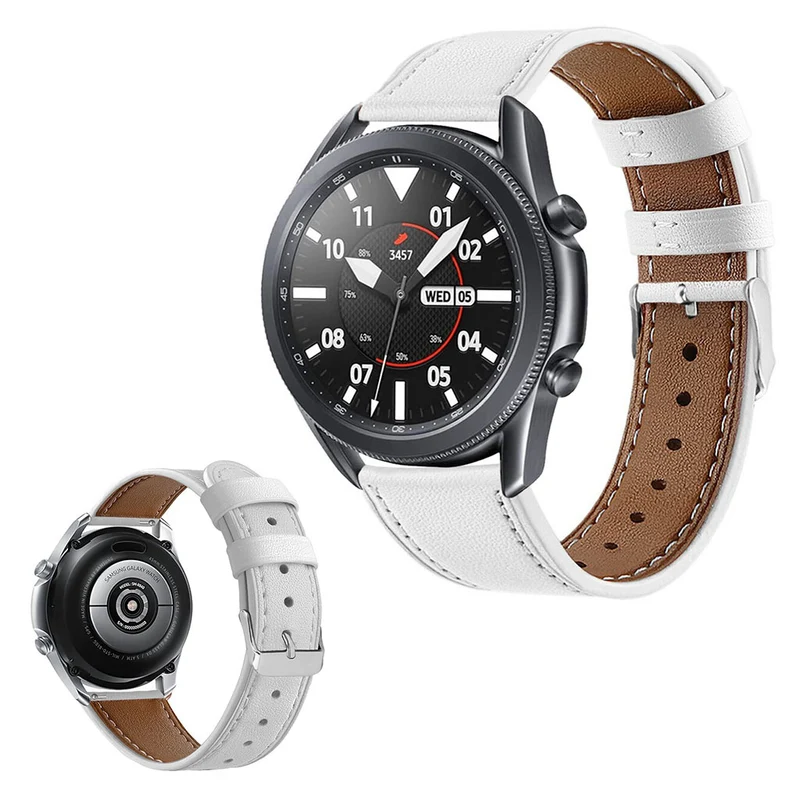 Mega zäh Samsung Galaxy Watch 3 (45mm) Echtes Leder armband
