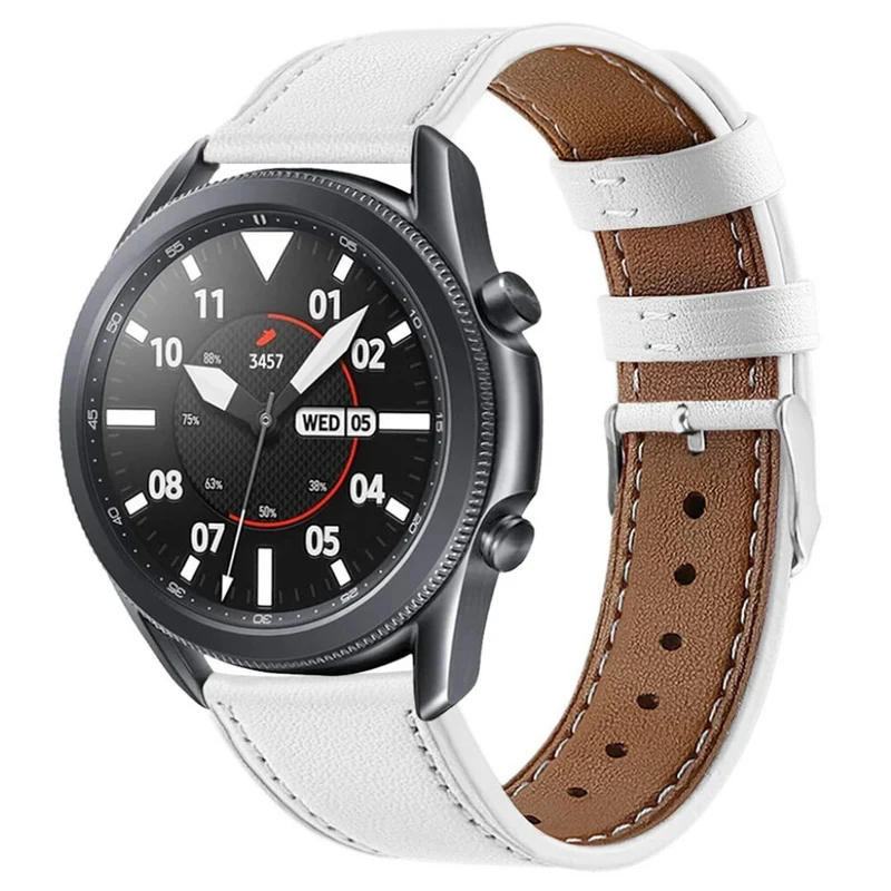 Mega zäh Samsung Galaxy Watch 3 (45mm) Echtes Leder armband