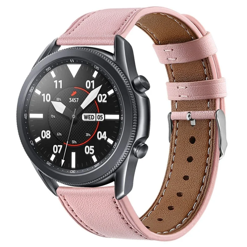 Mega zäh Samsung Galaxy Watch 3 (45mm) Echtes Leder armband