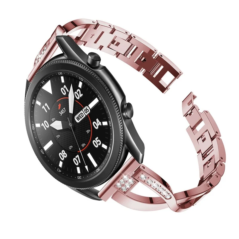Süß Samsung Galaxy Watch 3 (45mm) Metall und Strass armband