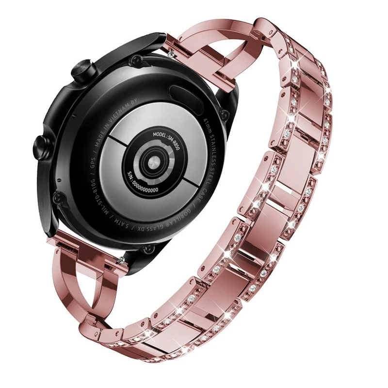 Süß Samsung Galaxy Watch 3 (45mm) Metall und Strass armband