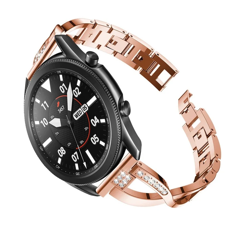 Süß Samsung Galaxy Watch 3 (45mm) Metall und Strass armband