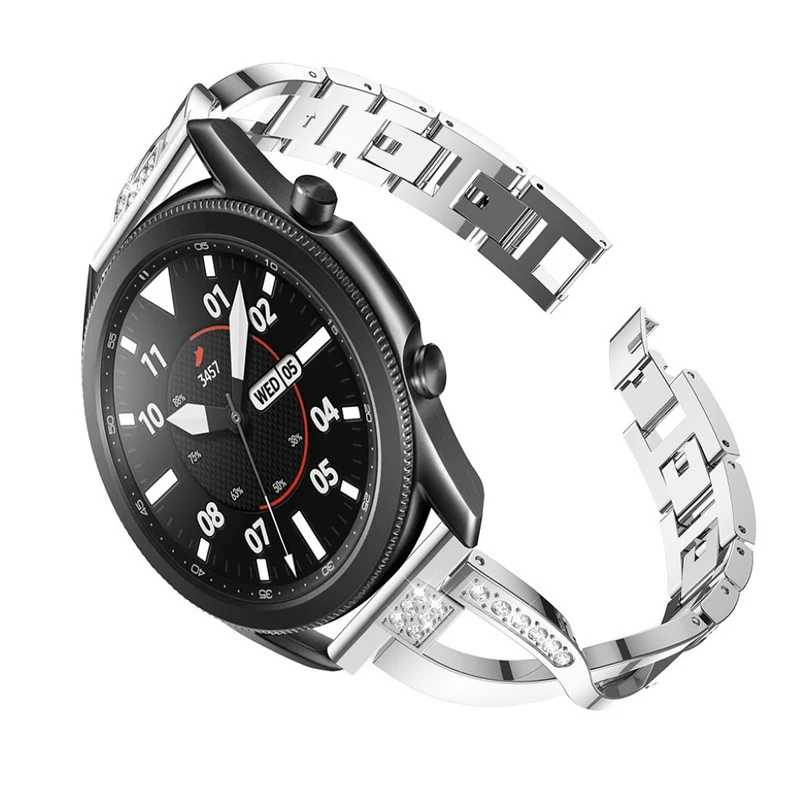 Süß Samsung Galaxy Watch 3 (45mm) Metall und Strass armband