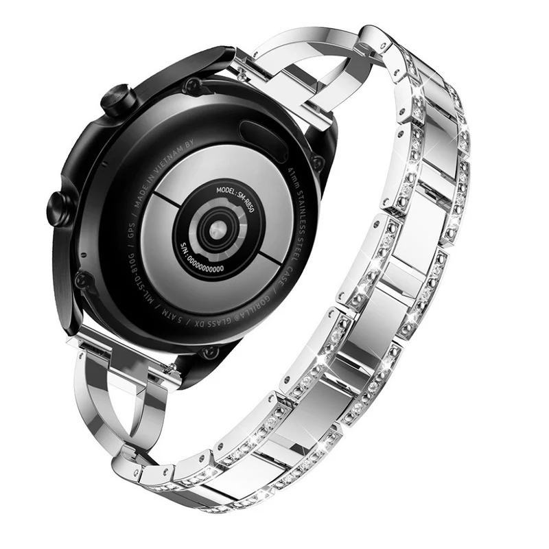 Süß Samsung Galaxy Watch 3 (45mm) Metall und Strass armband