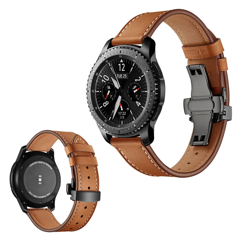 Samsung Gear S3 / Samsung Gear S3 Frontier Echtes Leder armband