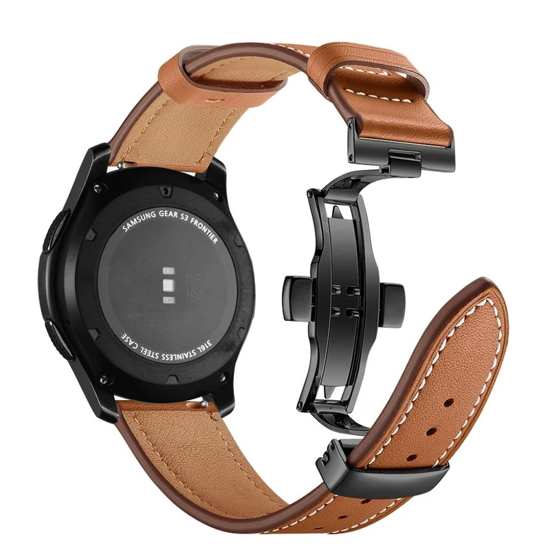Samsung Gear S3 / Samsung Gear S3 Frontier Echtes Leder armband