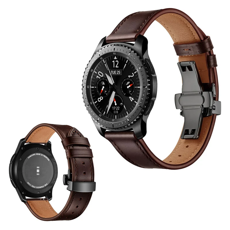 Samsung Gear S3 / Samsung Gear S3 Frontier Echtes Leder armband