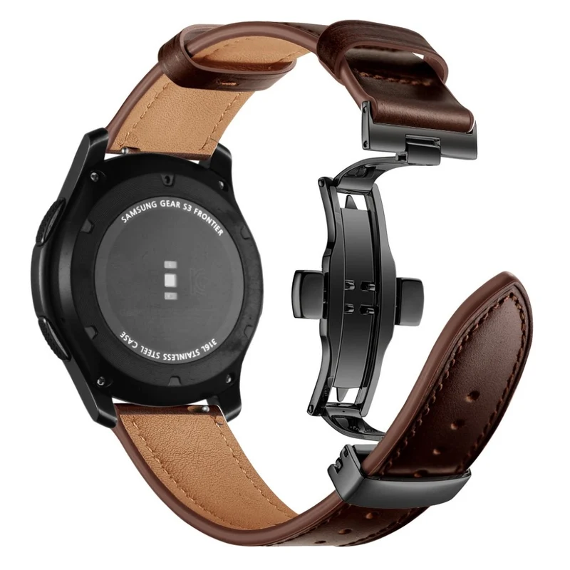 Samsung Gear S3 / Samsung Gear S3 Frontier Echtes Leder armband