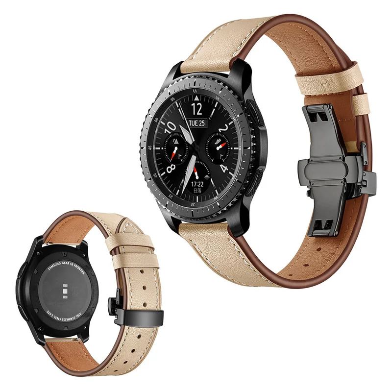 Samsung Gear S3 / Samsung Gear S3 Frontier Echtes Leder armband