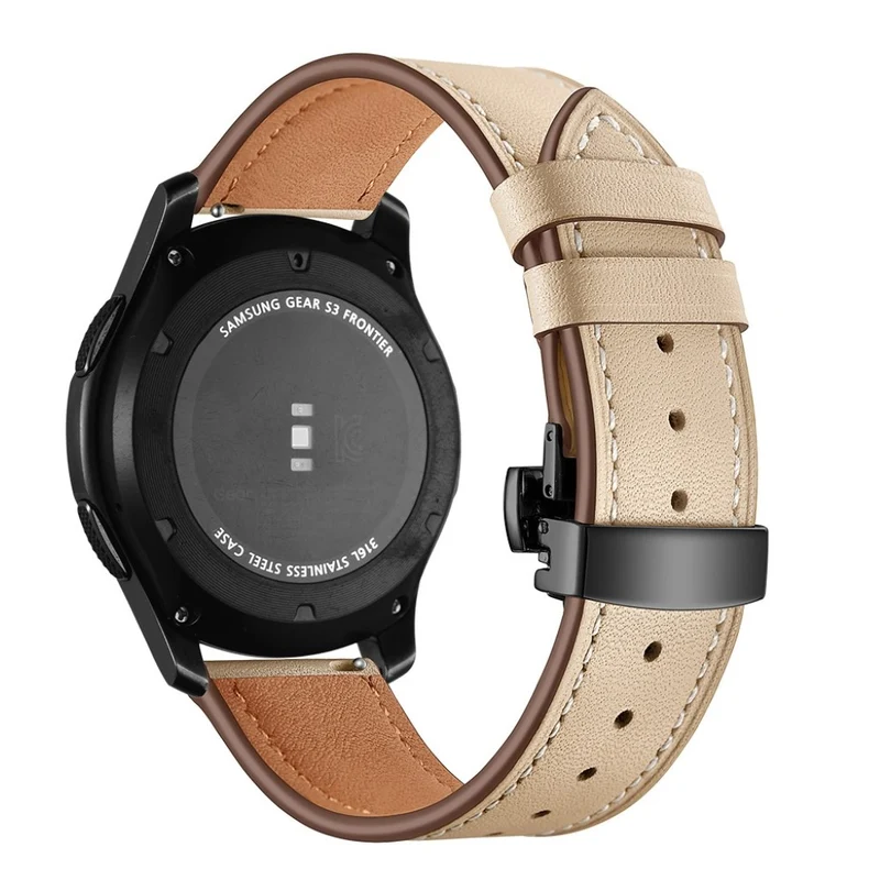 Samsung Gear S3 / Samsung Gear S3 Frontier Echtes Leder armband