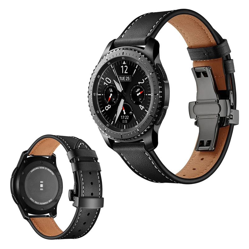 Samsung Gear S3 / Samsung Gear S3 Frontier Echtes Leder armband