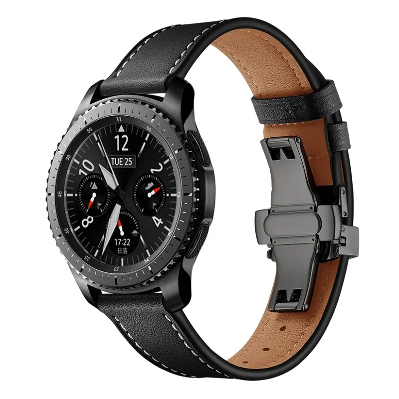Samsung Gear S3 / Samsung Gear S3 Frontier Echtes Leder armband