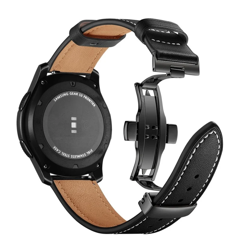 Samsung Gear S3 / Samsung Gear S3 Frontier Echtes Leder armband