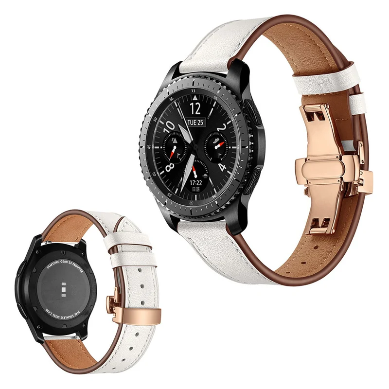 Samsung Gear S3 / Samsung Gear S3 Frontier Echtes Leder armband