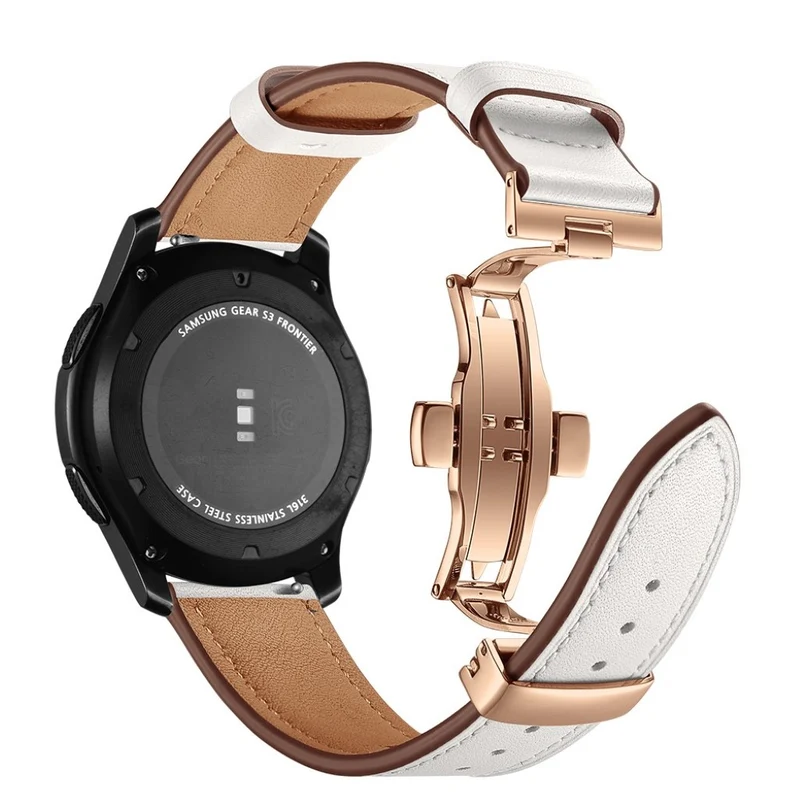 Samsung Gear S3 / Samsung Gear S3 Frontier Echtes Leder armband