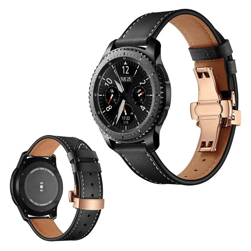 Samsung Gear S3 / Samsung Gear S3 Frontier Echtes Leder armband