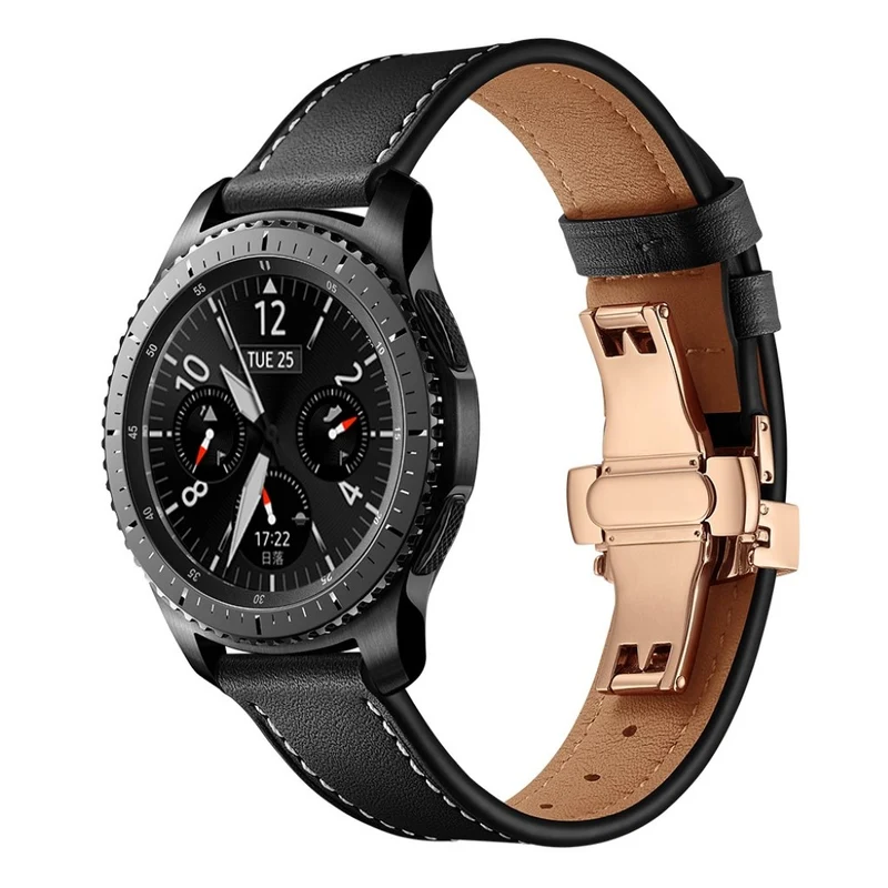 Samsung Gear S3 / Samsung Gear S3 Frontier Echtes Leder armband