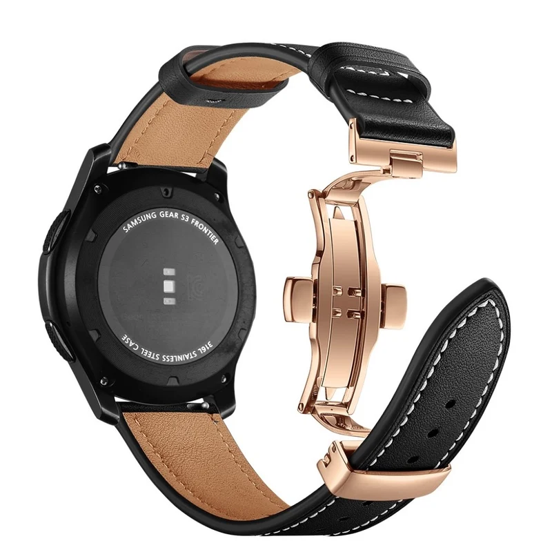 Samsung Gear S3 / Samsung Gear S3 Frontier Echtes Leder armband