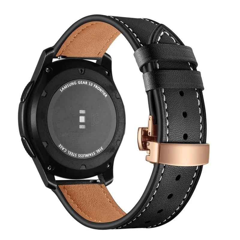 Samsung Gear S3 / Samsung Gear S3 Frontier Echtes Leder armband