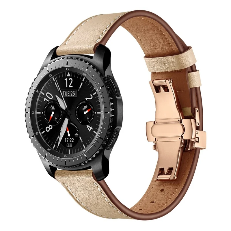 Samsung Gear S3 / Samsung Gear S3 Frontier Echtes Leder armband