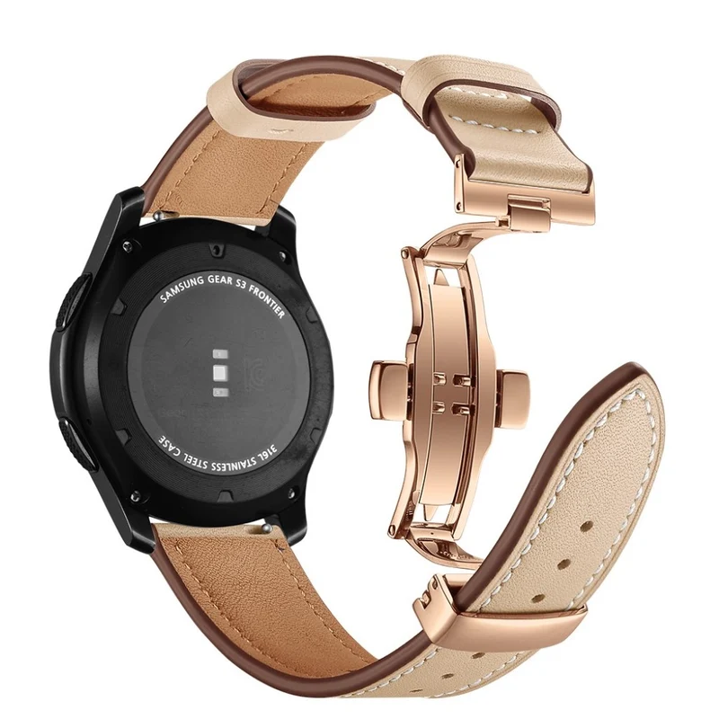 Samsung Gear S3 / Samsung Gear S3 Frontier Echtes Leder armband