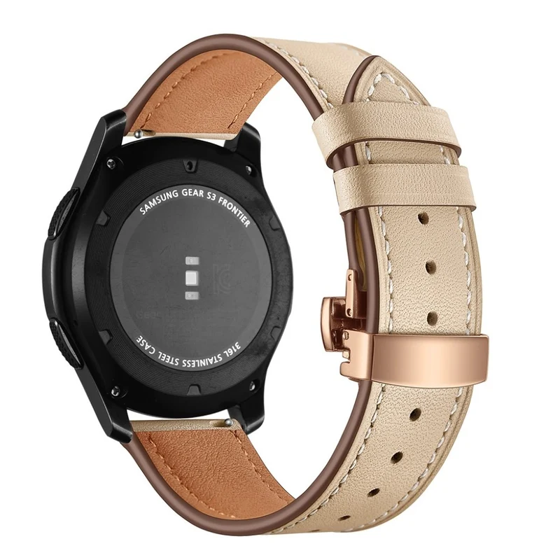 Samsung Gear S3 / Samsung Gear S3 Frontier Echtes Leder armband