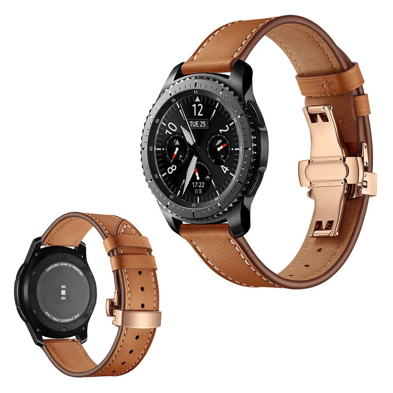 Samsung Gear S3 / Samsung Gear S3 Frontier Echtes Leder armband