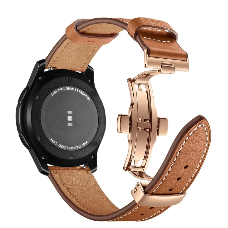 Samsung Gear S3 / Samsung Gear S3 Frontier Echtes Leder armband
