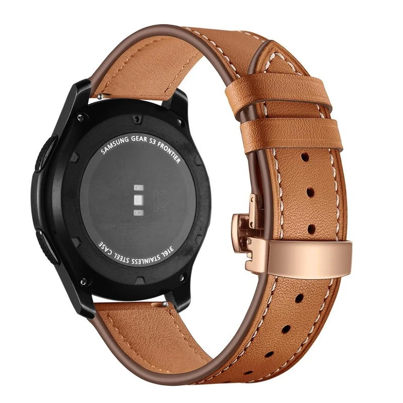 Samsung Gear S3 / Samsung Gear S3 Frontier Echtes Leder armband