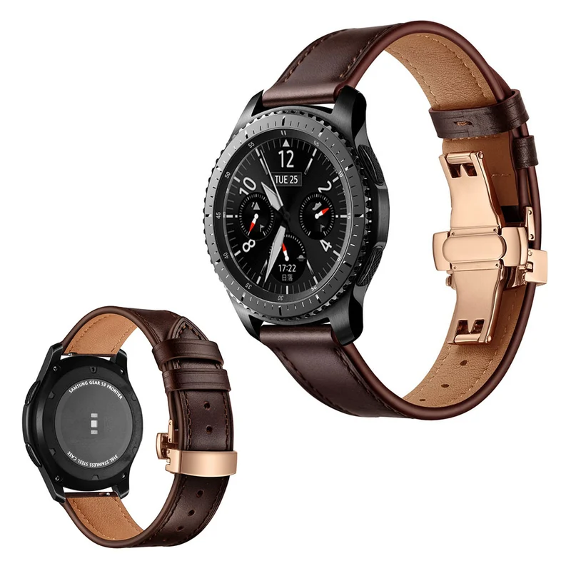 Samsung Gear S3 / Samsung Gear S3 Frontier Echtes Leder armband