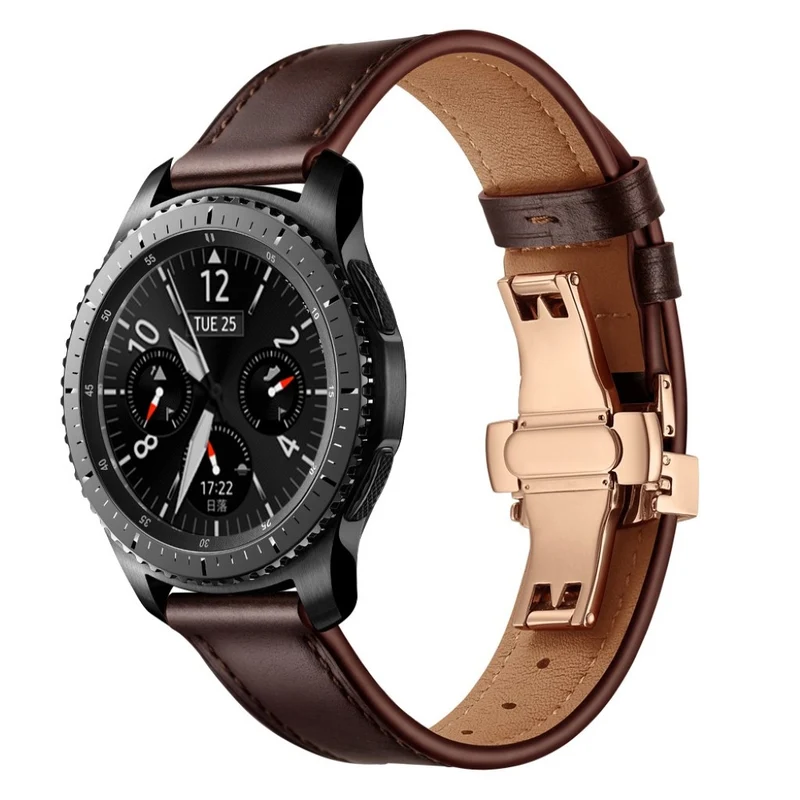 Samsung Gear S3 / Samsung Gear S3 Frontier Echtes Leder armband