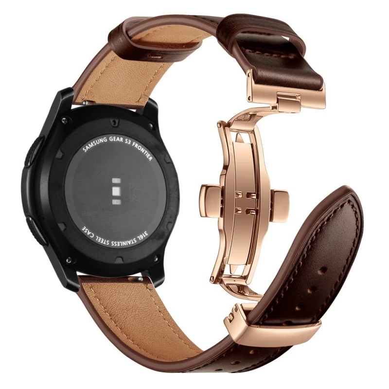 Samsung Gear S3 / Samsung Gear S3 Frontier Echtes Leder armband
