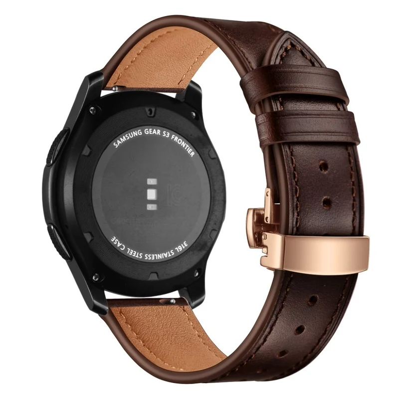 Samsung Gear S3 / Samsung Gear S3 Frontier Echtes Leder armband