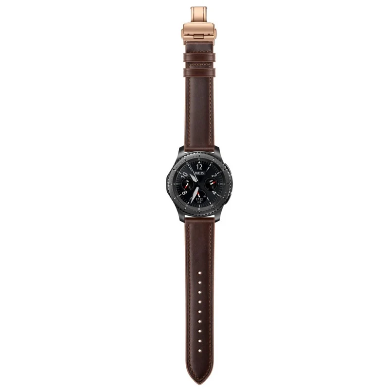 Samsung Gear S3 / Samsung Gear S3 Frontier Echtes Leder armband