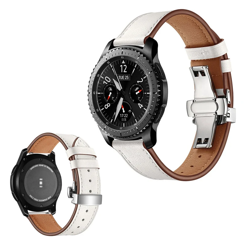 Samsung Gear S3 / Samsung Gear S3 Frontier Echtes Leder armband