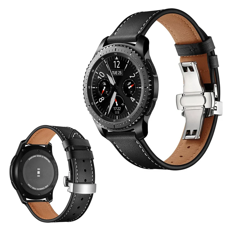 Samsung Gear S3 / Samsung Gear S3 Frontier Echtes Leder armband