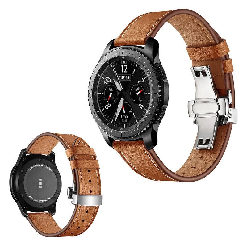 Samsung Gear S3 / Samsung Gear S3 Frontier Echtes Leder armband