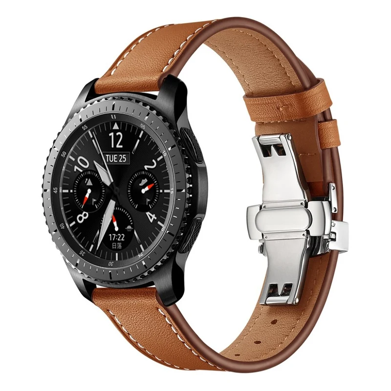 Samsung Gear S3 / Samsung Gear S3 Frontier Echtes Leder armband