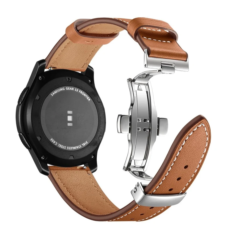 Samsung Gear S3 / Samsung Gear S3 Frontier Echtes Leder armband