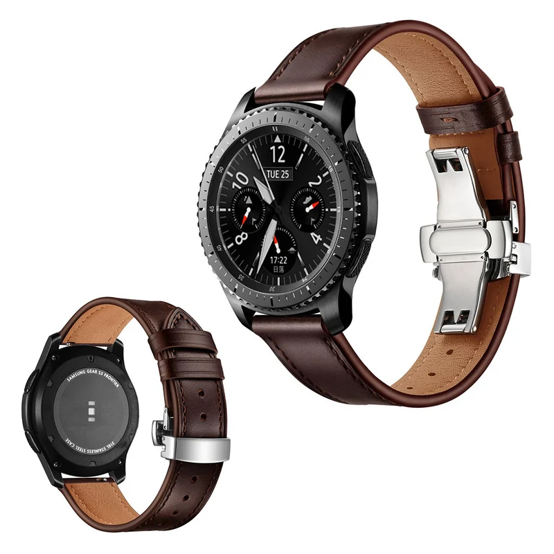 Samsung Gear S3 / Samsung Gear S3 Frontier Echtes Leder armband