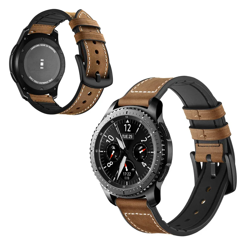 Samsung Gear S3 / Samsung Gear S3 Frontier Echtes Leder armband