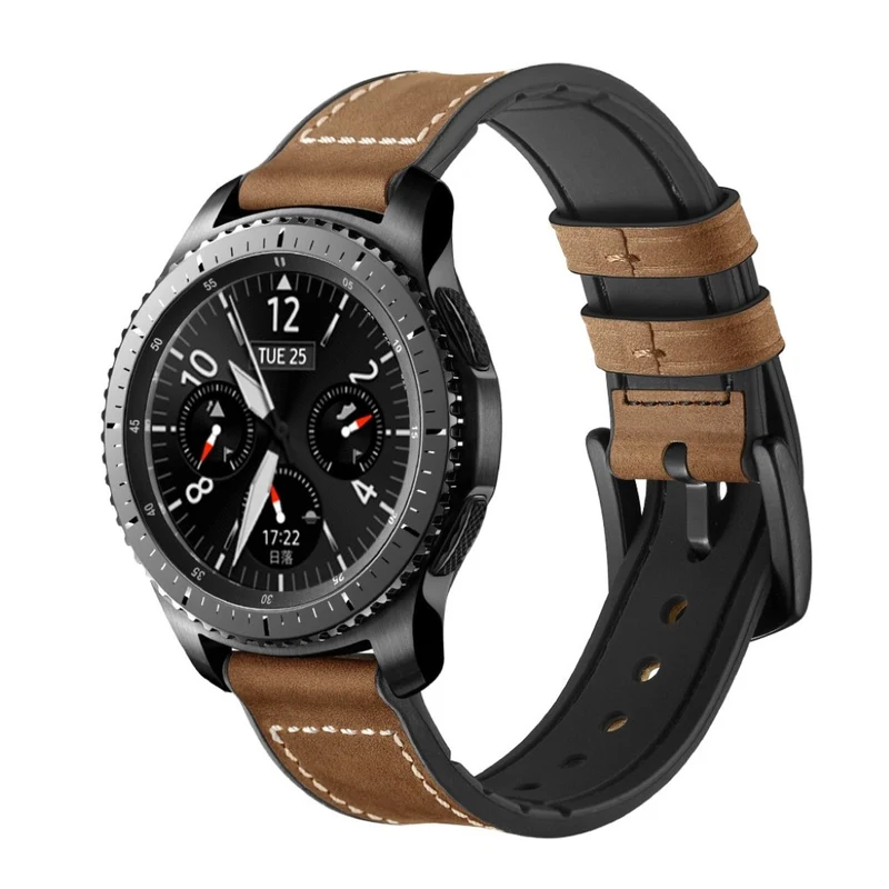 Samsung Gear S3 / Samsung Gear S3 Frontier Echtes Leder armband