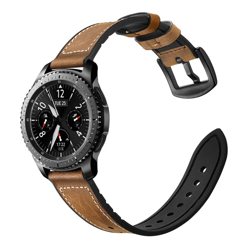 Samsung Gear S3 / Samsung Gear S3 Frontier Echtes Leder armband