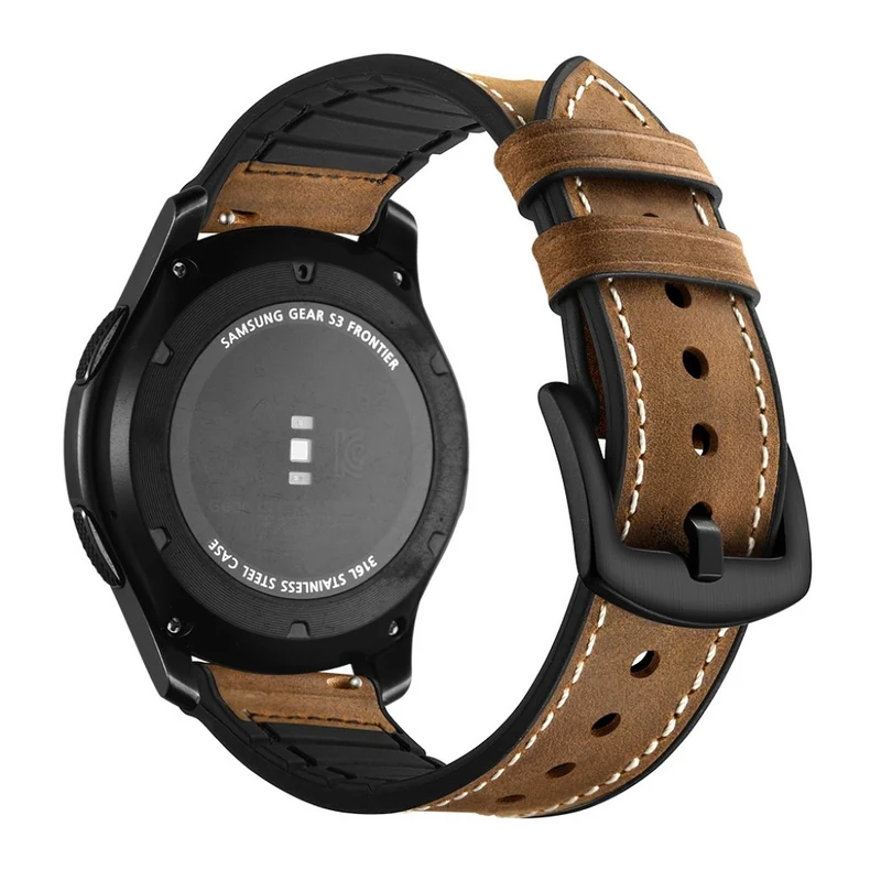 Samsung Gear S3 / Samsung Gear S3 Frontier Echtes Leder armband
