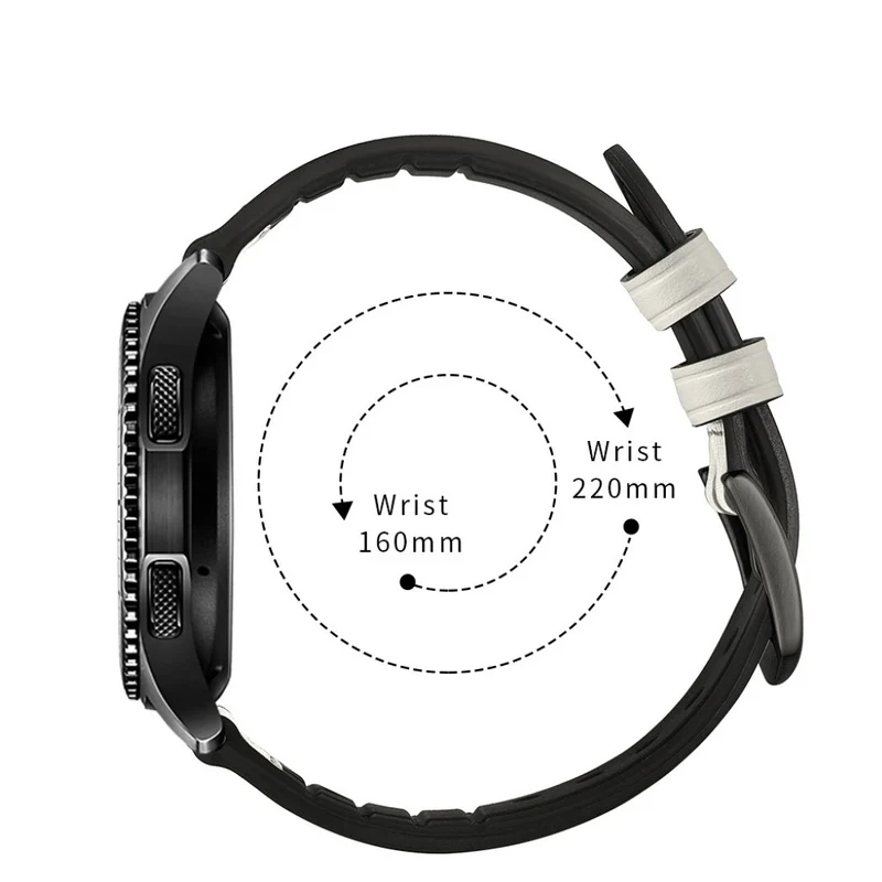 Samsung Gear S3 / Samsung Gear S3 Frontier Echtes Leder armband