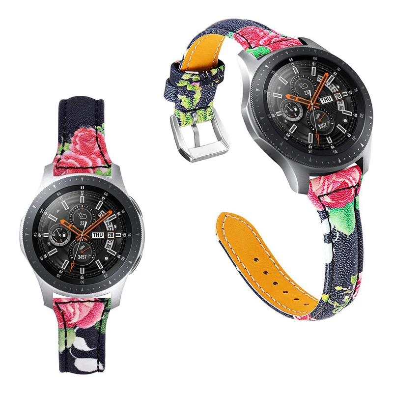 Super schön Samsung Gear S3 Frontier Echtes Leder armband