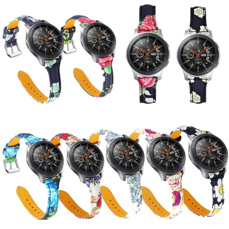 Super schön Samsung Gear S3 Frontier Echtes Leder armband