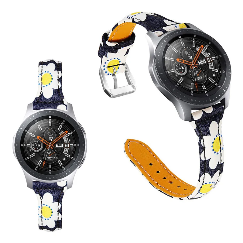 Super schön Samsung Gear S3 Frontier Echtes Leder armband