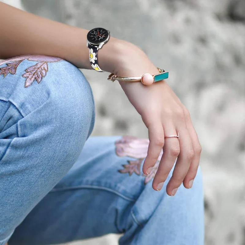 Super schön Samsung Gear S3 Frontier Echtes Leder armband