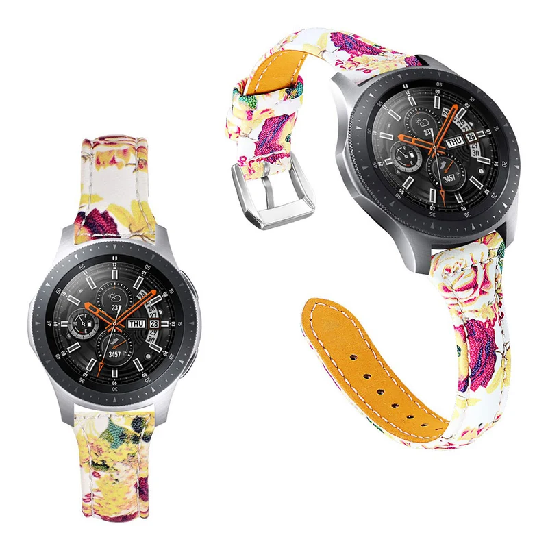 Super schön Samsung Gear S3 Frontier Echtes Leder armband